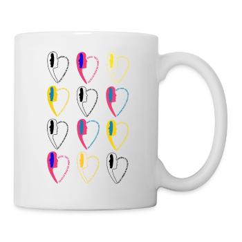 Imprimé numéro23. - Mug blanc - blanc - Droite