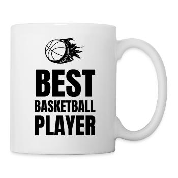 Basketball - Tasse - Weiß - Rechts