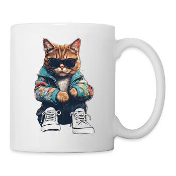 Cool Cat - Mug - white - Right