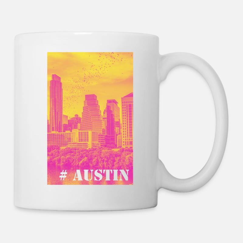 Austin - Mug blanc - blanc