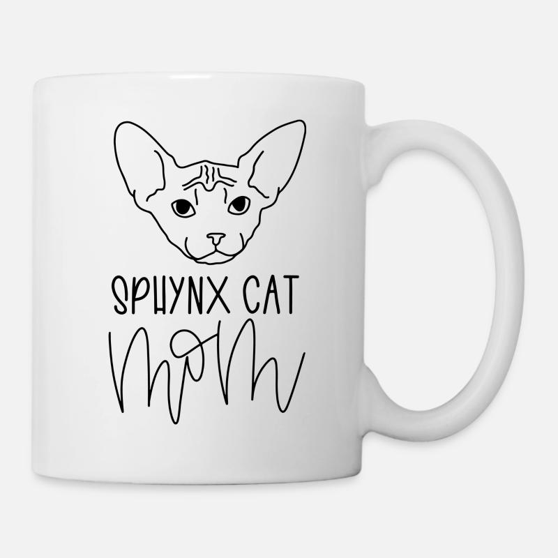 Cat Mom Sphynx | Sphynx Katze - Tasse - Weiß