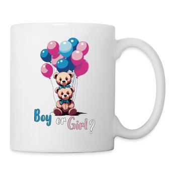 Boy or Girl - Tasse - Weiß - Rechts