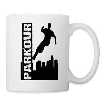 Parkour - Mug - white - Right