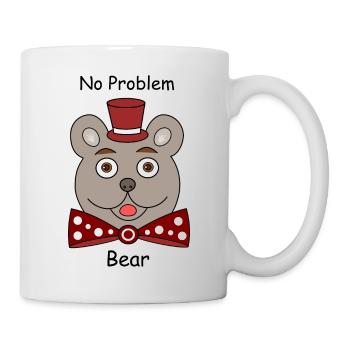 No Problem Bear - Mug - white - Right