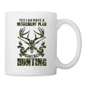 Chasse, gibier, chasse, nature, chasseur, faune animale - Mug blanc - blanc - Droite