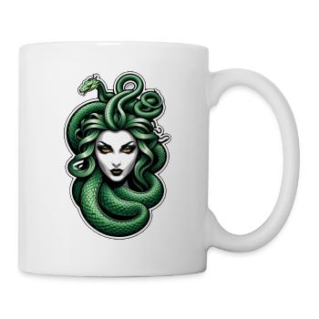 Medusa Griechische Mythologie Monster - Tasse - Weiß - Rechts