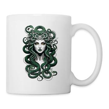 Medusa Griechische Mythologie Monster - Tasse - Weiß - Rechts