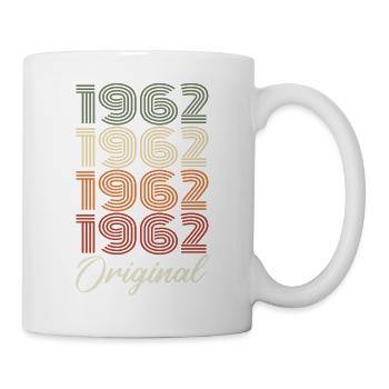 1962 Cadeau D'anniversaire Vintage Original 1962 - Mug blanc - blanc - Droite