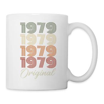 1979 Cadeau D'anniversaire Vintage Original 1979 - Mug blanc - blanc - Droite