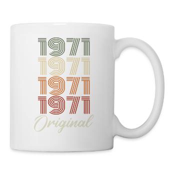 1971 Cadeau D'anniversaire Vintage Original 1971 - Mug blanc - blanc - Droite
