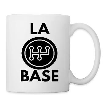VOITURE ANCIENNE BOITE MANUELLE - Mug blanc - blanc - Droite
