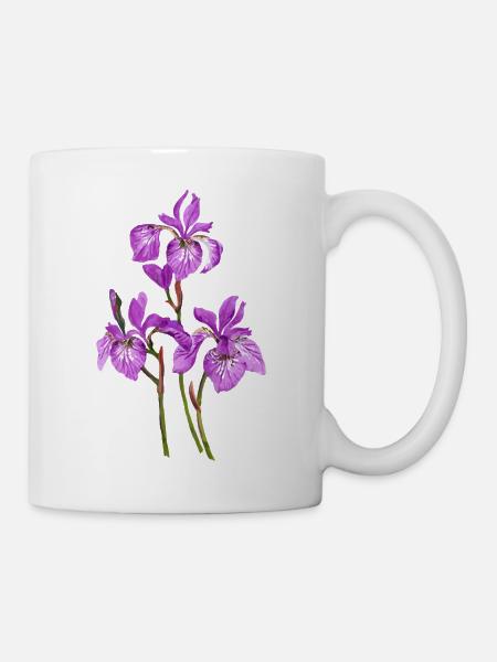 Fleur - Mug blanc - blanc