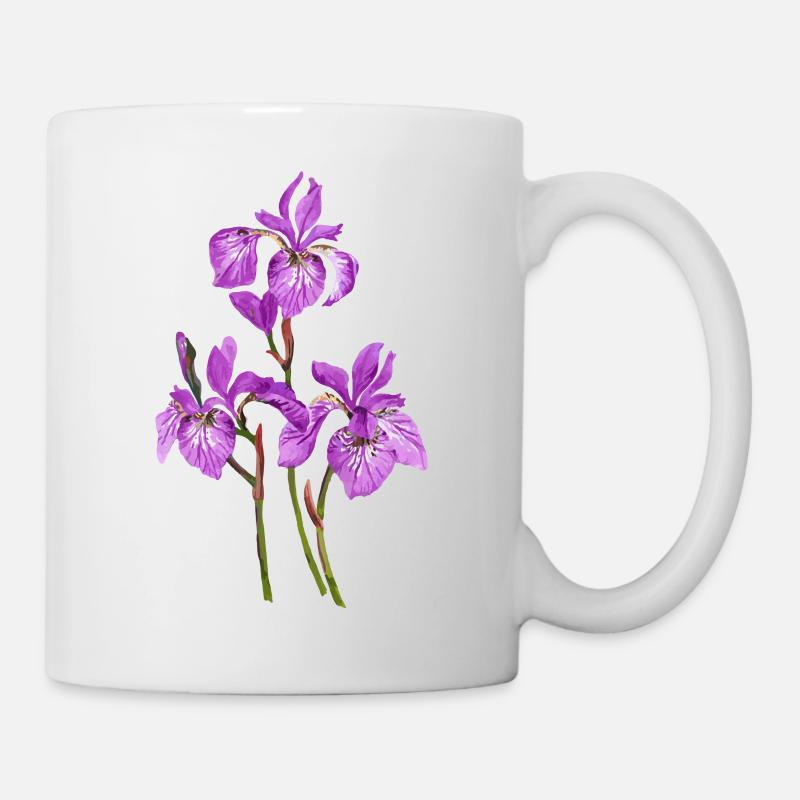 Fleur - Mug blanc - blanc