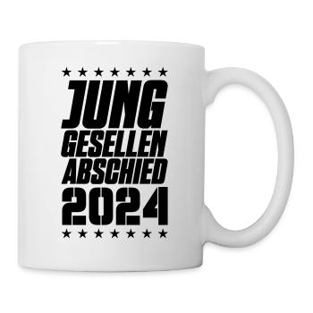 Enterrement de vie de garçon - Mug blanc - blanc - Droite
