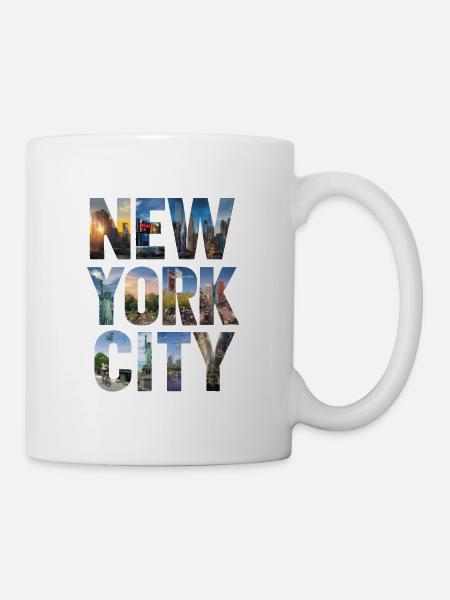 NEW YORK CITY COLLAGE - Mug - white