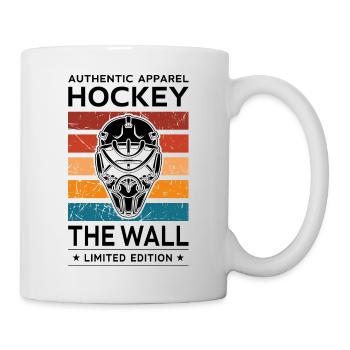 Hockey the Wall - Tasse - Weiß - Rechts