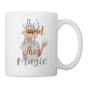 She's Mad but She's Magic: Expressive girls Gifts - Mug - white - Right