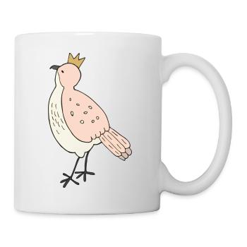 Roi des oiseaux - Mug blanc - blanc - Droite