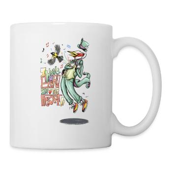 A bird in the heart - Mug - white - Right