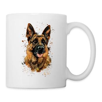 German Shepherd | German Shepherd Dog - Mug - white - Right