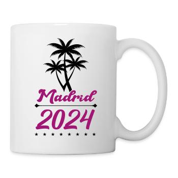madrid 2024 - Tasse - Weiß - Rechts