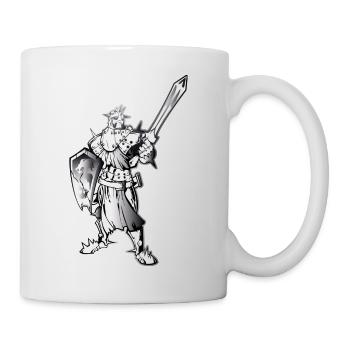ritter - Tasse - Weiß - Rechts