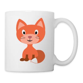 Fox children's clothing and accessories - Mug - white - Right