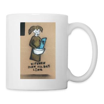 Kitchen Sink All Day Long - Tasse - Weiß - Rechts