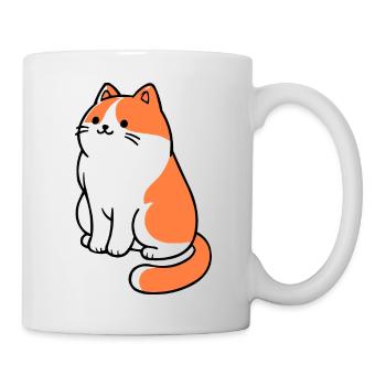 Chat - Mug blanc - blanc - Droite
