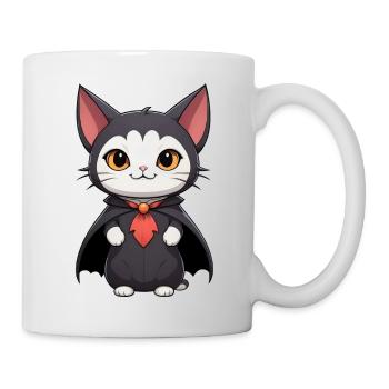 Halloween Vampire Cat - Mug - white - Right