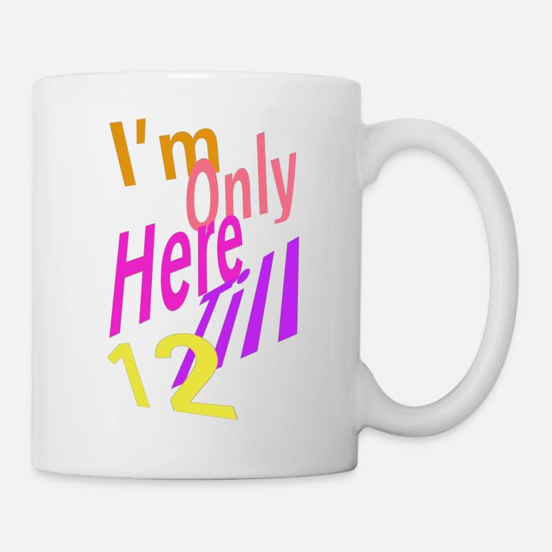 12 - Mug blanc - blanc