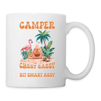 Camper Queen Classy Sassy And Bit Smart Assy 2 - Mug - white - Right