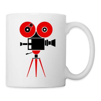 kamera - Tasse - Weiß - Rechts