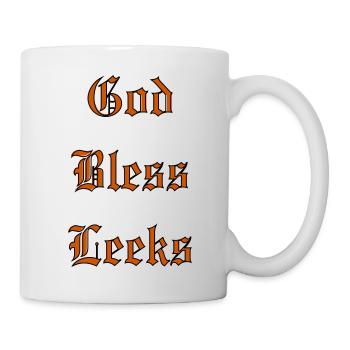 GodBlessLeeks - Mug - white - Right