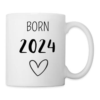 BORN 2024 - Tasse - Weiß - Rechts