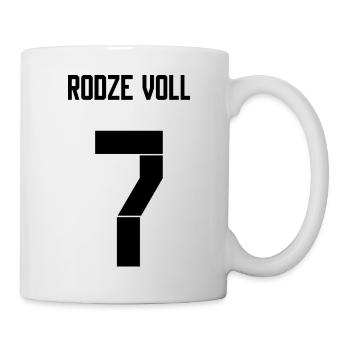 Deutschland Trikot - Rodze Voll - Tasse - Weiß - Rechts