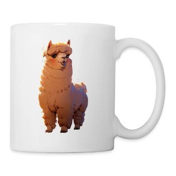 Alpaka - Tasse - Weiß - Rechts