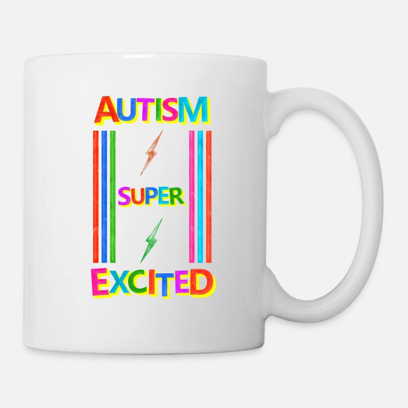 Autismus - Tasse - Weiß