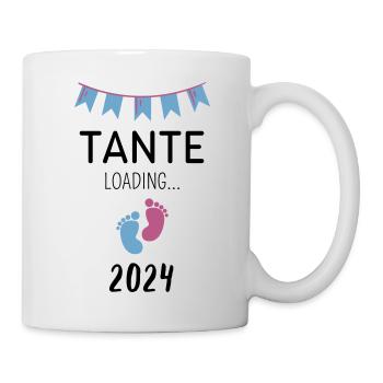 Tante Loading... 2024 - Tasse - Weiß - Rechts