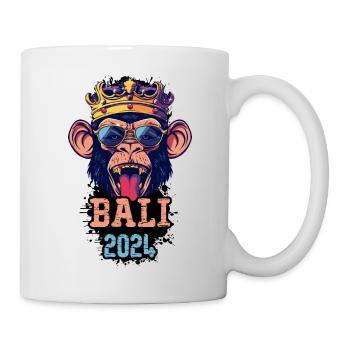 Bali 2024 Party Affe - Tasse - Weiß - Rechts