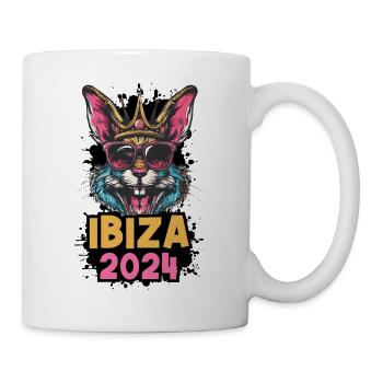 Lapin Ibiza 2024 - Mug blanc - blanc - Droite