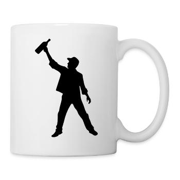 Drink Party Silhouette - Mug - white - Right