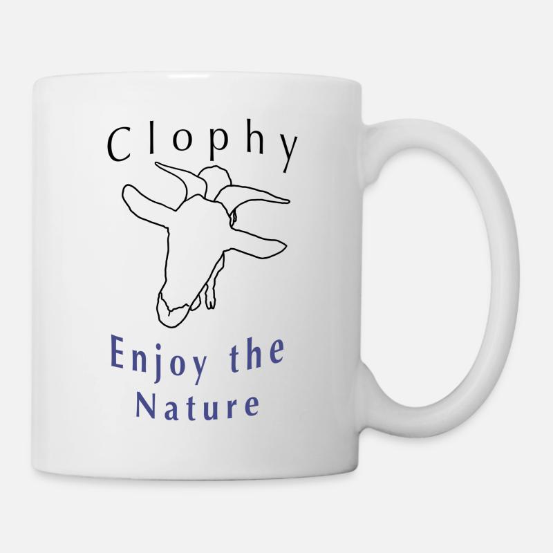 Chèvre - Mug blanc - blanc