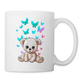 Teddy Teddy Bears Enfants Enfant Tout-petit Bébé Ours - Mug blanc - blanc - Droite