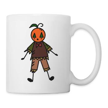 Scarecrow halloween - Mug - white - Right