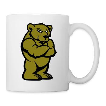 Bear Comic Brown Bear - Mug - white - Right