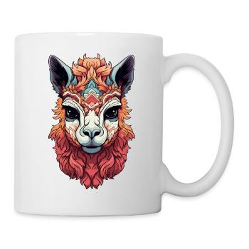 alpaga - Mug blanc - blanc - Droite