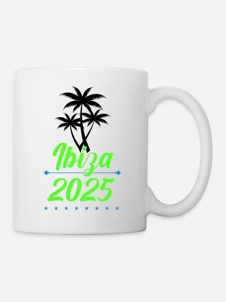 Ibiza 2025 - Mug blanc - blanc
