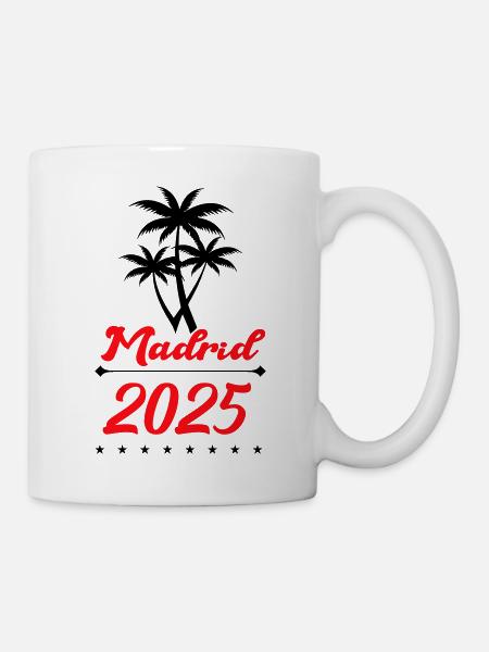 madrid 2025 - Tasse - Weiß