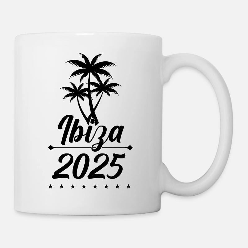 Ibiza 2025 - Mug blanc - blanc